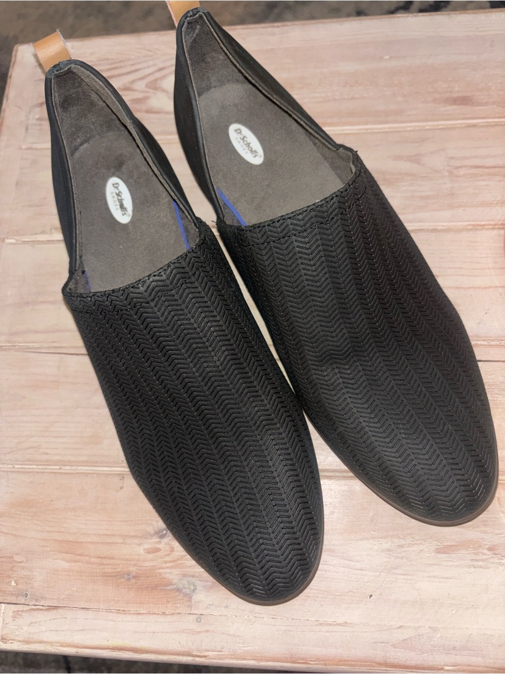 Dr. Scholl’s Dark Grey Charcoal Slip On Comfort Loafer Shoe Women’s 8.5
